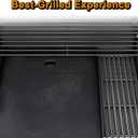 G515-00B8-W1 Warming Rack Grill Replacement Parts for Charbroil Upper Rack 463244012 463215513 463215515 463257110 463270912 463215514 463244011 463225315 463257111 Warming Shelf Grate Swing Away Grid