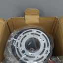 UpgradedSemi Flush Mount Ceiling Light, Black Industrial Ceiling Light Fixtures, Farmhouse Light Fixture for Hallway Stairway Garage Living Room Dining Room BalconyNot waterproof, Not for Outdoor