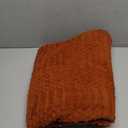 50x70 Inch Rust Throw Blanket - Soft & Fluffy Fleece, Cute & Aesthetic, Perfect for Sofa, Couch, Chair, Bed, Living Room & Bedroom, All-Season Use, Plush & Cozy Decorative Fall Blanket
