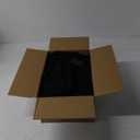 SUBRTEX Waffle Braided Bath Mat, 24" x 55" Soft Waffle Bath Rugs, Absorbent Non Slip Bathrooom Mats, Machine Washable Area Rug for Bathroom, Quick Dry, Black