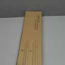 Axeman Cherry Picture Ledge Shelf, 36 Inch Floating Shelves Set of 2, Solid Wood Wall Shelves with Lip, Wall Decor Storage for Bedroom Living Room Bathroom Kitchen Nursery Photo, Natural Cherry