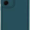 Puxicu Slim Case for Samsung Galaxy S24 FE, Enhanced Camera Protection, Shockproof Skin-Friendly Touch Soft Case Cover for Samsung Galaxy S24 FE Phone, Deep Blue 3 Pack