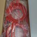 Front Fog Light Cover Trim Accessories Fit for 2014-2023 Toyota 4runner SR5/TRD Pro (Red)