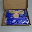 DIWNELEM 30 Pack Organza Wine Bags with Drawstring - Gift Bags for Birthday, Wedding, Baby Shower, Party Favors, Festivals, Decorations (Blue)