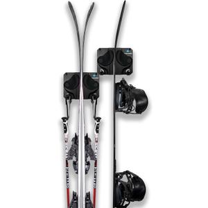 Gravity Grabber Wall Mount For Skis And Snowboards, Fits All Types, Protects Rocker And Tips, 4 Pack, Black