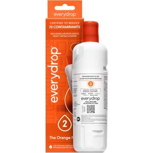 everydrop by Whirlpool Ice and Water Refrigerator Filter 2, EDR2RXD1, Single-Pack