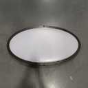 DAKASON 32In Oval LED Flush Mount Ceiling Light for Kitchen, 50W Large LED Ceiling Light Fixture for Living Room, 3000K/4000K/5000K Adjustable, Dimmable Ceiling Lighting for Dining Room/Laundry, ORB (Oil Rubbed Brown - 1Pack)