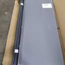 Keter Premier Tall 4.6 x 5.6 ft. Resin Outdoor Storage Shed with Shelving Brackets for Patio Furniture, Pool Accessories, and Bikes, Grey & Black