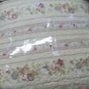 Greenland Home Antique Rose 100% Cotton Heirloom-Quality Quilt Set, 5-Piece Full/Queen, Ecru