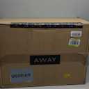 Away Medium Checked Luggage, Lightweight Hard Shell Suitcase with Spinner Wheels, Durable Rolling Luggage, TSA Lock, 26 Inch, Navy Blue