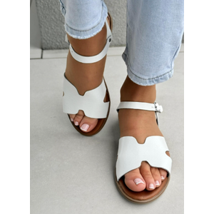 SM New York Sandal for Girls WHITE, Size 5