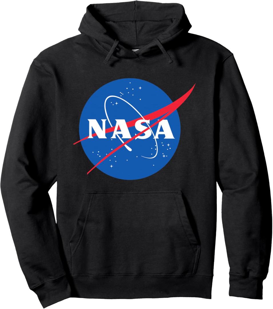 NASA Logo - Space Explorer - Trendy Fun Pullover Hoodie L
