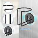 2 Pcs Magnetic Cup Holder, Magnetic Drink Holder for Tractor Refrigerator Treadmill Mower Truck Rv Boat Metal Surface