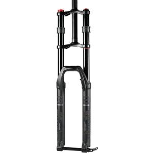 Dual Crown MTB Air Fork 27.5/29 Inch (Fits 2.5" Tire) - 150mm Travel, Rebound Adjust, 32mm Stanchions, 15x100mm/9x100mm Axle for E-Bike & Downhill