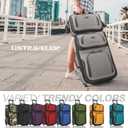U.S. Traveler Rio Lightweight Softside Rolling Carry-on Suitcase, 2-Wheel Set, Grey, 21"/14"