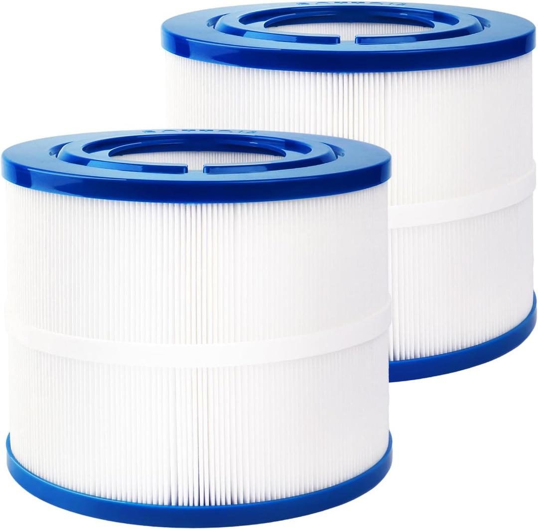 10-00282 Spa Filter Cartridge Replacement for Pleatco PBF40, PBF40-M, Bullfrog Wellspring 30 Coreless - Compatible with 10-00282, Hot Tub & Spa Filter 2 Pack