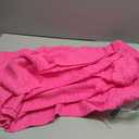 Aormenzy Hot Pink Cable Knit Throw Blankets for Couch Bed Sofa, Acrylic Knitted Blanket, Soft Cozy Throw Blanket, 50" x 60"
