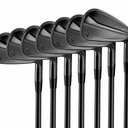 TaylorMade P790 Black Iron Set 4-PW (7 Clubs) – Right-Handed, Stiff Flex Steel Shaft