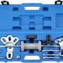 ATPEAM 9-Way Slide Hammer Puller Set | Wrench Adapter Axle Bearing Hub Auto Set, Axle Front Rear Wheel Bearing Dent Hub Gear Puller Remover Set