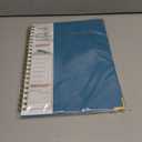 2026 Planner, Weekly and Monthly Calendar Planner from January 2026 - December 2026, 8.5" x 11" Hardcover Leather Hourly Appointment Book with Tabs, Spiral Daily Planners for College School Work Home, Sky Blue (A4)