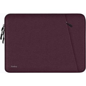 Laptop Sleeve Bag 13.3 inch, Shockproof Protective Computer Cover with Accessories Pocket, Laptop Case Compatible with MacBook Air/Pro 13-13.3 inch, Compatible for MacBook Pro 14 inch, Magenta