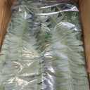 48" Large Artificial Ferns for Outdoors & Indoors, 2 Packs Fake Ferns, 67 Fronds Realistic Faux Fern for Porch Windowsill Garden Home and Office Decor, Planter or Hanging, UV Resistant