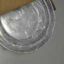 Cake Stand Set of 3 Metal Cupcake Stands Dessert Display Plate for Wedding Party Birthday (3 Pcs, Matte Silver)