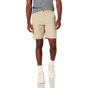 Amazon Essentials Men's Slim-Fit 9" Chino Short (42, Khaki)