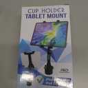 Randconcept - Cup Holder Tablet Mount for Car and Truck Tablet Holder with Heavy Duty Cup Holder Base, Compatible with 4.7-12.9 inch iPad pro iPad mini ipad 9th gen