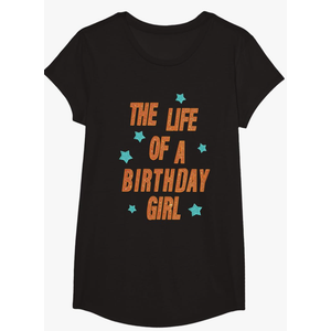 Music Show Fans The Life of A Birthday Girl Graphic Outfit TShirt, size: S