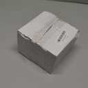 4 Pack Qtip Holder Dispenser with Bamboo Lids - 10 oz Clear Plastic Apothecary Jar Containers for Vanity Makeup Organizer Storage - Bathroom Accessories Set for Cotton Swab, Ball, Pads, Floss