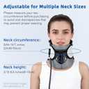 Neck Traction Device - Adjustable Inflatable Neck Stretcher,Lightweight Neck Support Brace for Cervical Spine Decompression,Pain Relief Neck Decompression Tension Relief