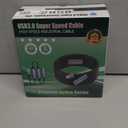 USB 3.0 Extension Cable 50FT Type A Male to Female Active Extender Cord with 2 Extension Chipsets Signal Booster and 1 USB-C Charging Port, for Webcam, USB Hub, PlayStation, Printer, Camera