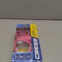 Cressi Kids Comfortable Silicone Mask with Adjustable Strap, for Snorkeling and Pool - for Children 5 to 10 years old - Moon: made in Italy (Pink/Lilac)