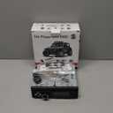 Single Din CD DVD Player Car Stereo with Car Audio Receiver, Bluetooth Hands-Free, LCD Screen AM/FM Car Radio, Support APP Find Car, Voice Assistant, Remote Control, DVD, VCD, USB/SD Card/AUX-in MP3