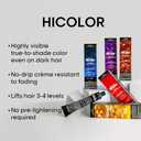 L'Oral Technique HiColor Browns & Blondes Permanent Hair Color - Lifts Dark Hair in One Step, No Brassiness, Rich, Smooth Creme Formula, Intense, Long-Lasting Color