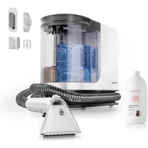 uwant Carpet Cleaner Machine 18Kpa Powerful Suction Upholstery Cleaner for Pet, Portable Carpet Cleaner with Cleaning Tools&Self-cleaning Set of 1 for Spot, Cars, Rug, Furniture