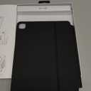 ESR iPad Pro 13 Inch Case with Keyboard (M5/M4, 2025/2024), iPad Pro 13 Keyboard Case with Easy-Set Magnetic Stand, Portrait/Raised Modes for iPad Pro 13, Removable, Rebound 360 Series, Black