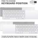 Stand Compatible with Apple Magic Wireless Keyboard and Apple Magic Trackpad (Apple Keyboard & Trackpad are not Included)