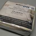 Mueller Luxury 6 Piece Queen Bed Sheets Set - Ultra-Soft 1800 Series, Cooling & Breathable Hotel Quality Bedding, Deep Pocket up to 16" - Hypoallergenic, Wrinkle-Resistant, Oeko-TEX, Cream