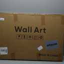 Framed Dark Sage Green Modern Abstract Wall Art, 1 Piece 24x36 In
