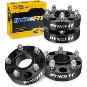 dynofit 1.5" Wheel Spacers 5x5 for 2007-2018 Jeep Wrangler JK, 1999-2010 Grand Cherokee WJ WK, 71.5mm Hub Centric 5x127 Wheel Adapters for 2005-2010 Commander XK, 1/2"-20 Studs, 4Pcs Forged Spacers
