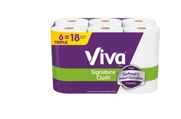 VIVA! Signature Cloth Paper Towel Roll (12=36single rolls)