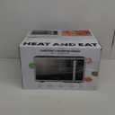 Chefman Countertop Microwave Oven 0.7 Cu. Ft. Digital Stainless Steel Microwave 700 Watts with 6 Auto Menus, 10 Power Levels, Eco Mode, Memory, Mute Function, Child Safety Lock, Easy Clean