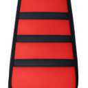 JMCHstore Red Ribbed Mini Bike Seat Cover, Gripper Soft Seat Cover for Monster Mega Moto MMB80 80cc MMB105 105cc, for Coleman Realtree RB100 RT100 Mini Bike Cushion Replacement Parts
