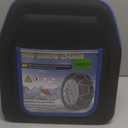 Heavy Duty AutoFixing Snow Chains Tire Chains for Light Truck, SUV & Pickup, Self-Tightening Design for Easy Installation, Titanium Alloy for Superior Durability,Set of 2(HRV-275,Auto-Trac)