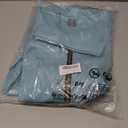Scrub for Women Set - Cute Scrub Top & Pants with Zipper Multi Pocket, Anti Wrinkle, Slim Fit (Blue, XS)