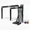 Premier Sports - Kids Hockey Set (4) Sticks, (2) Mini Goals, (1) Foam & (1) Standard Balls Complete Beginner Set for Ages 3-9