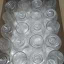 DECADORN Clear Stemless Champagne Flutes Plastic 24 Pack, Made in USA, 9oz Plastic Champagne Glasses - Durable and Sturdy Mimosa Glasses For Parties - Shatterproof, Recyclable, BPA-Free, Smooth Rims