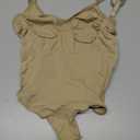 Backless Thong Shapewear for Women with Tummy Control, Seamless Sculpting Bodysuit for Daily and Workouts L/XL